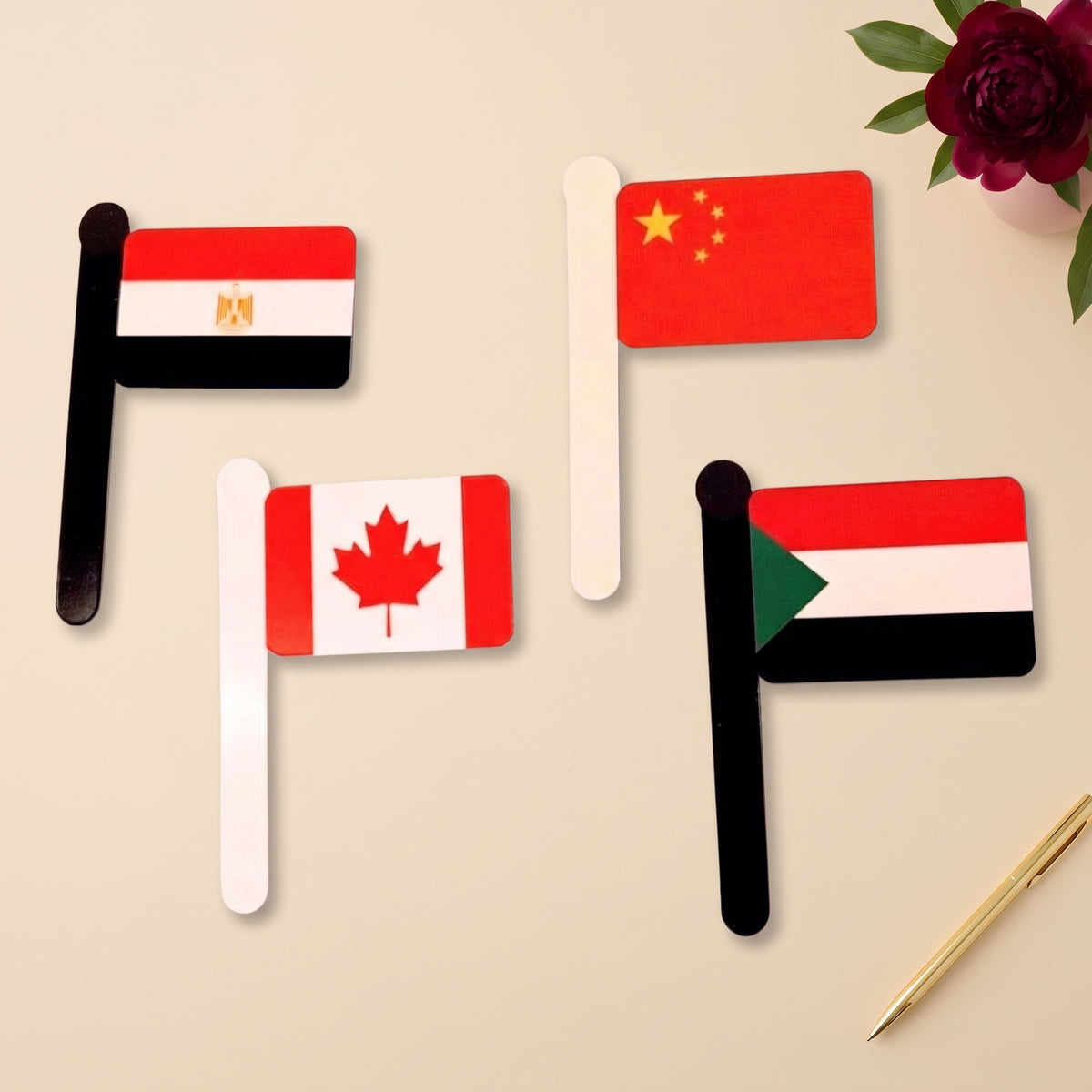 Flags Cards